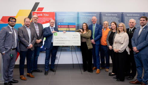 Canadore Foundation receives donation