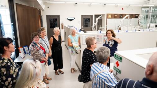 Canadore College’s first graduating class of nurses returns to where it all began