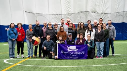 Canadore College Panthers Walk for Wenjack